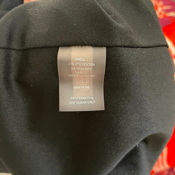 Calvin Klein Multicolor Scoop Neck Geometric Print Sleeveless Midi Dress Size 14 - Picture 16 of 16